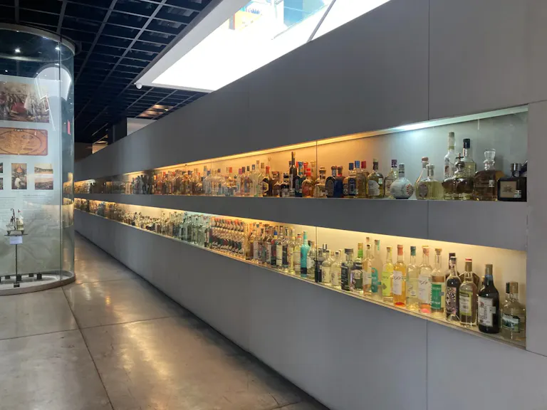 テキーラ・メスカル博物館の展示
