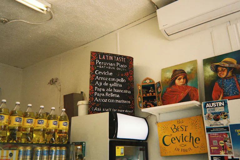 Latin Tasteの店内