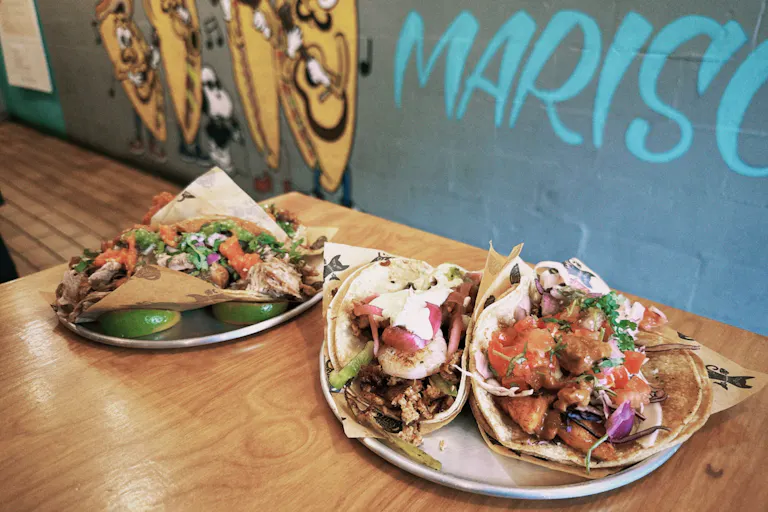Seven Lives Tacos y Mariscosのタコス