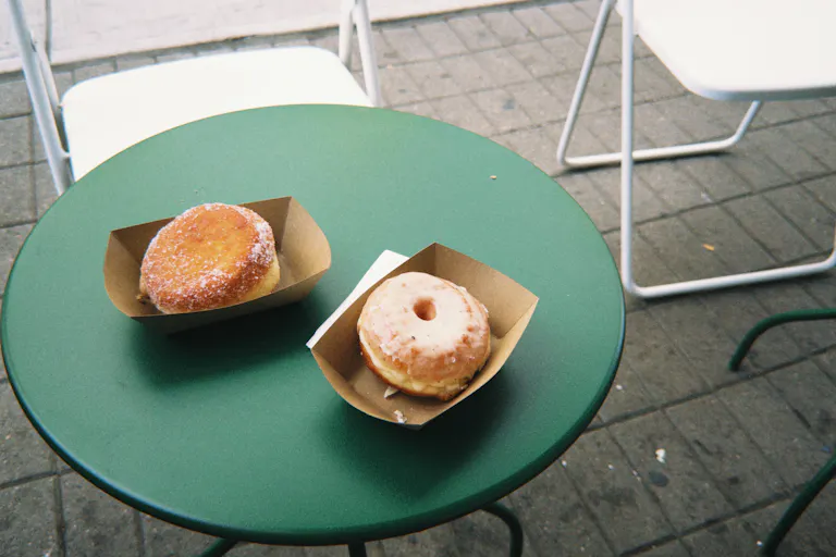 Dipped Donutsのドーナツ
