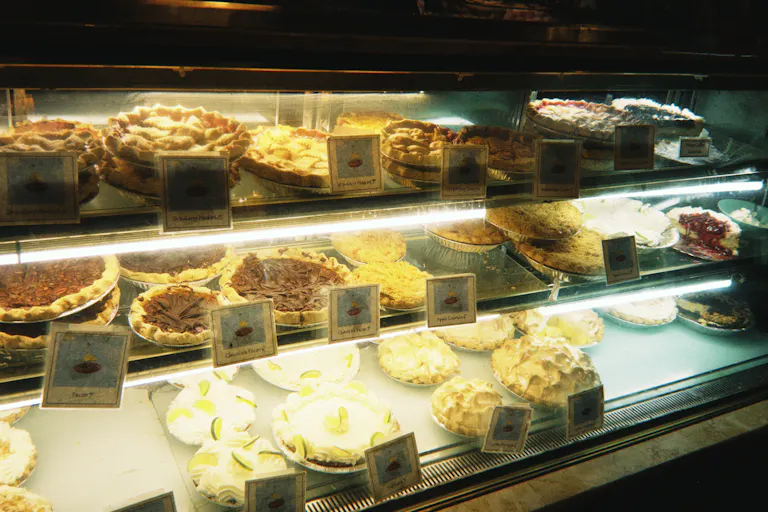 Wanda's Pie in the Skyの店内