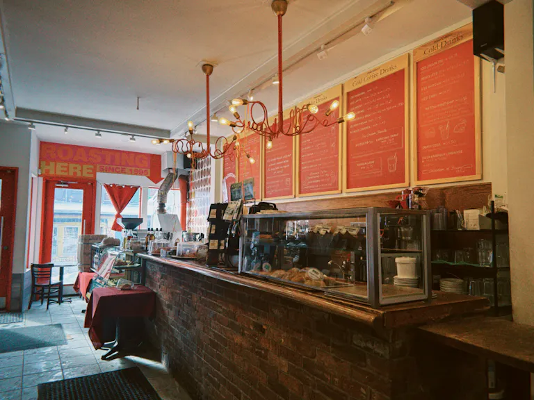 Moonbean Coffee Companyのパティオ